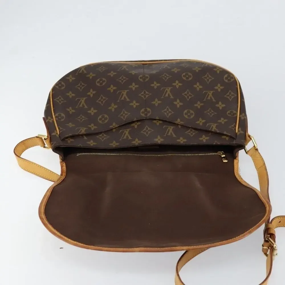 Louis Vuitton Monogram Menilmontant MM Shoulder Bag Brown